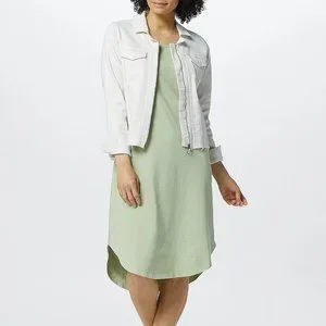 AnyBody Dresses Anybody Organic Cotton Jersey Tank Lounge